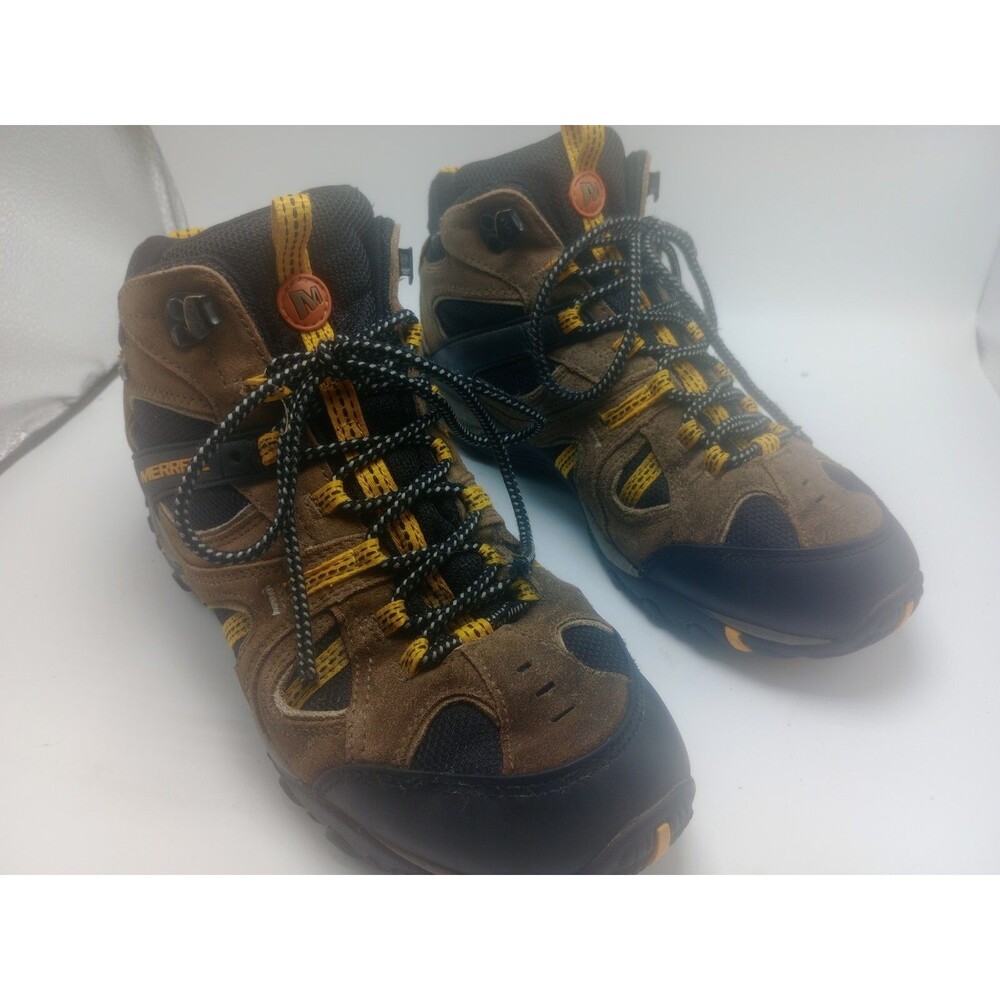 Merrell Yokota Gunsmoke Waterproof Boots Rare Size Mens 8